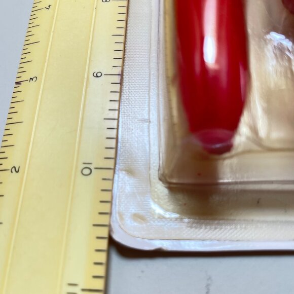 Vintage Christmas 8” Red Taper Candles With Decorative Bells & Holly Set Of 2 - Picture 8 of 11